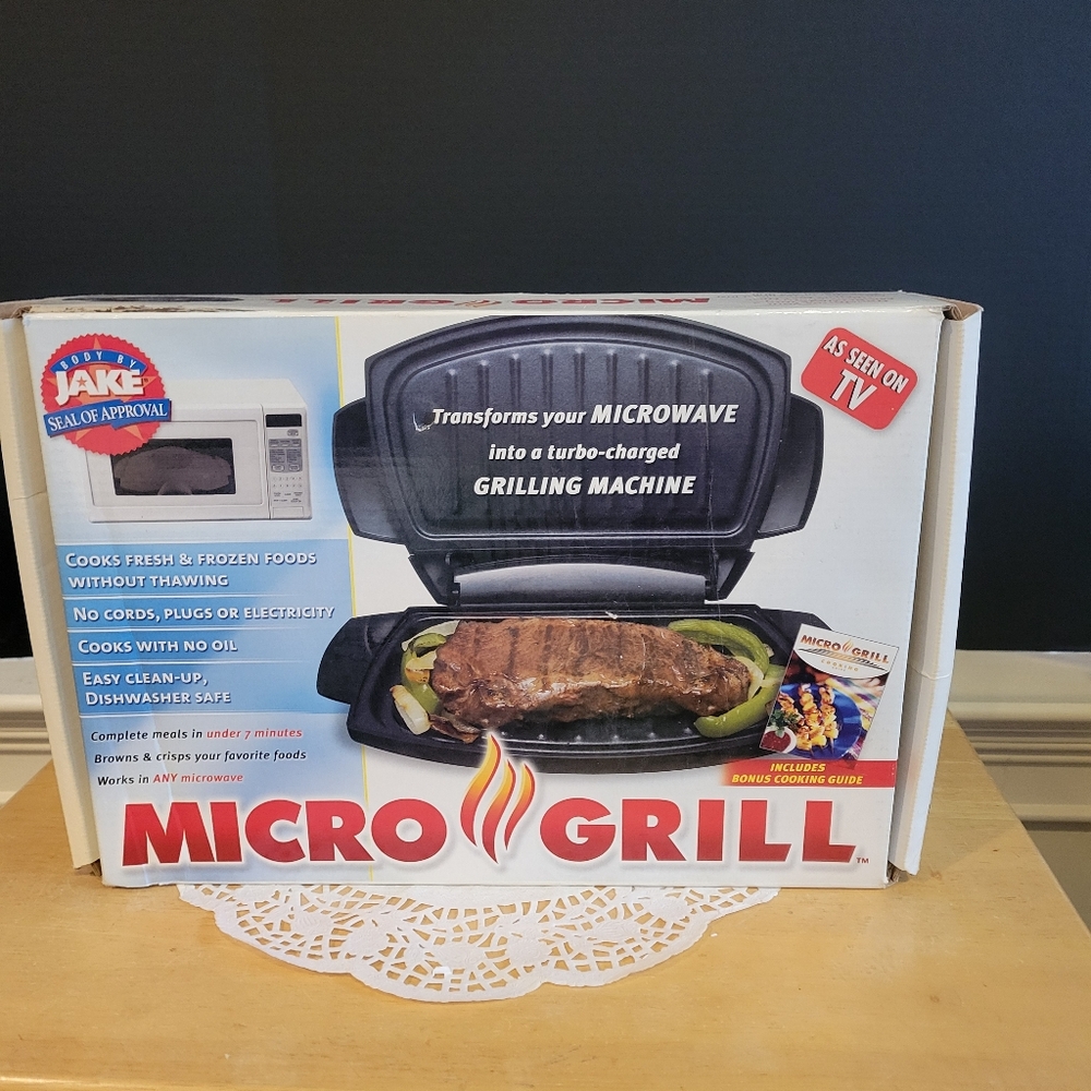 Micro Grill Microwave Grilling Machine As Seen on TV Body by Jake